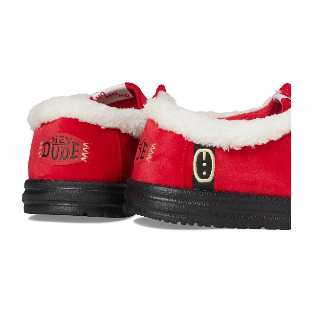 Hey Dude Men's Wally Santa Claus Red 45313-610
